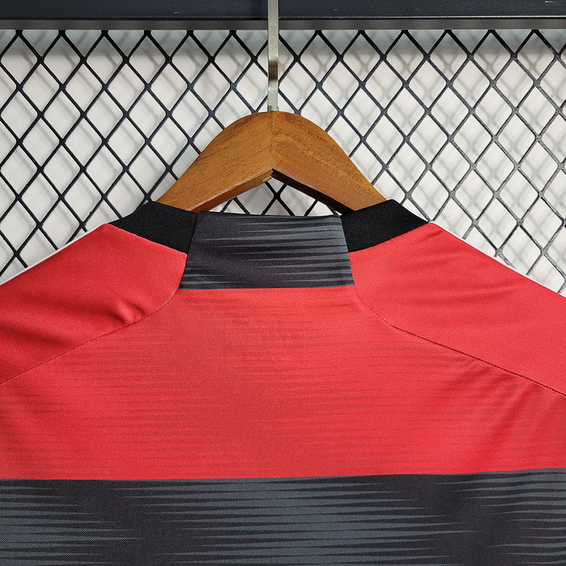 Camisa Flamengo Home 23/24 Torcedor Preta e Vermelha