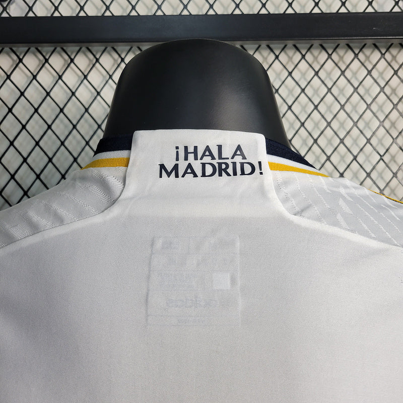 Camisa Real Madrid Home 23/24 Jogador Branca