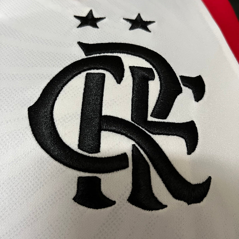 Regata Flamengo Away 24/25 Torcedor Bramca