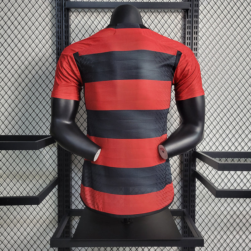 Camisa Flamengo Home 23/24 Jogador Preta e Vermelha