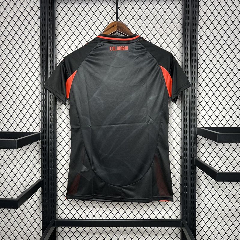 Camisa Colômbia Away 24/25 Feminina Preta