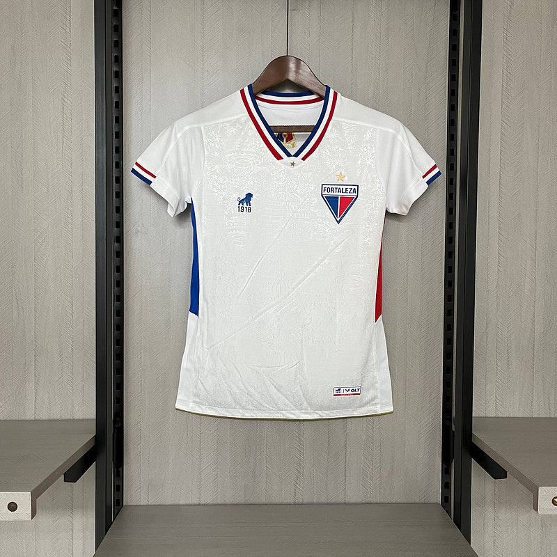 Camisa Fortaleza Away 24/25 Feminina Branca
