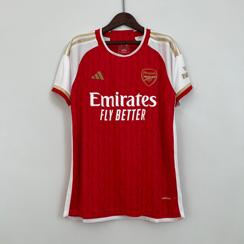 Camisa Arsenal Home 23/24 - Torcedor Vermelha