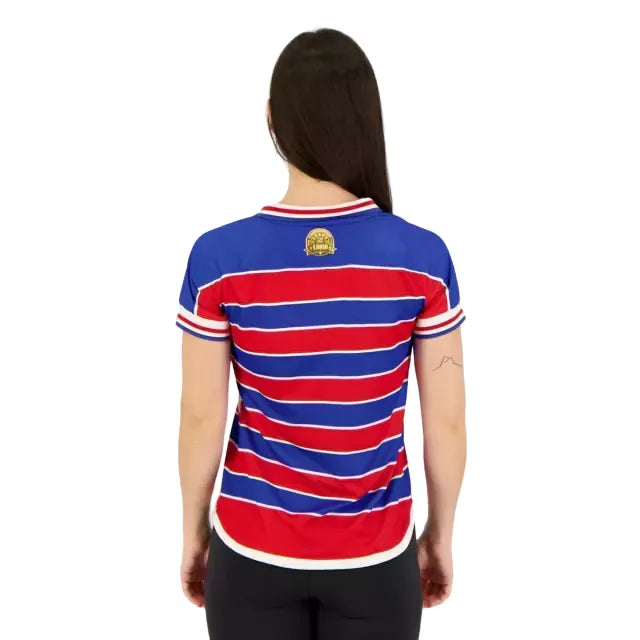 Camisa Fortaleza Home 23/24 - Feminina Vermelha e Azul