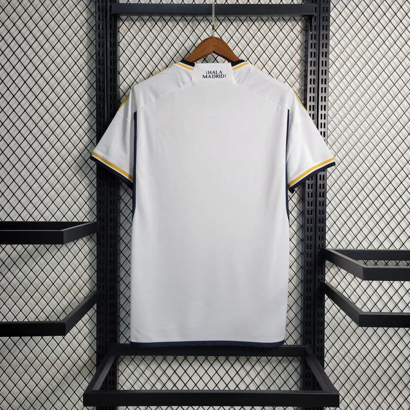 Camisa Real Madrid Home 23/24 - Torcedor Branca