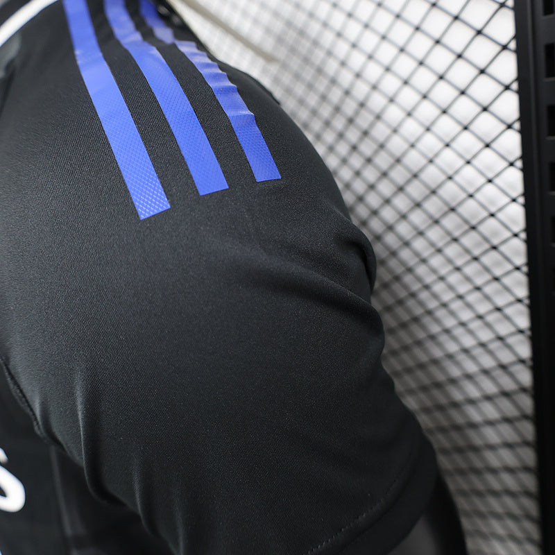 Camisa Lyon Away 24/25 - Jogador Preta