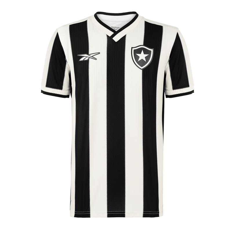 Camisa Botafogo Home 24/25 Torcedor - Preta e Branca