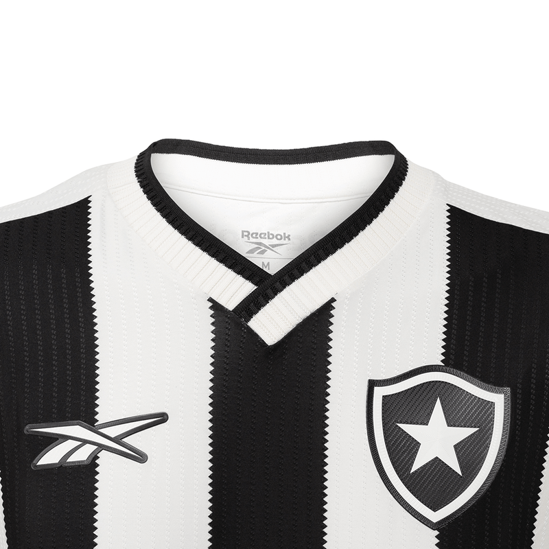 Camisa Botafogo Home 24/25 Torcedor - Preta e Branca