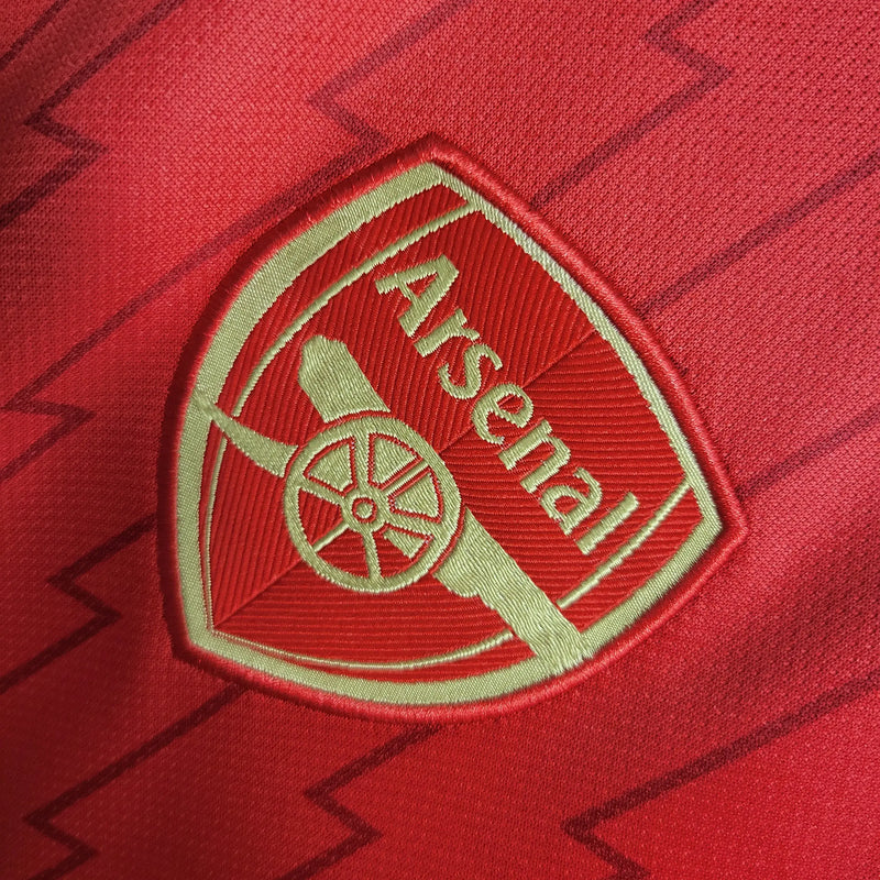 Camisa Arsenal Home 23/24 - Torcedor Vermelha