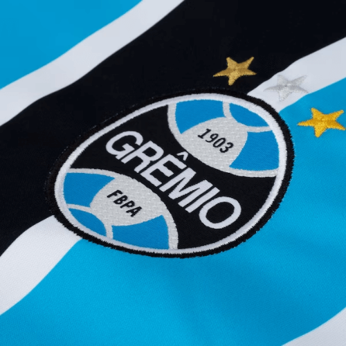 Camisa Grêmio Home 23/24 - Torcedor Azul e Preta