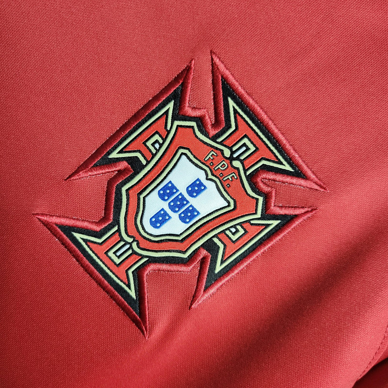 Camisa Portugal Home 22/23 - Torcedor Vermelha