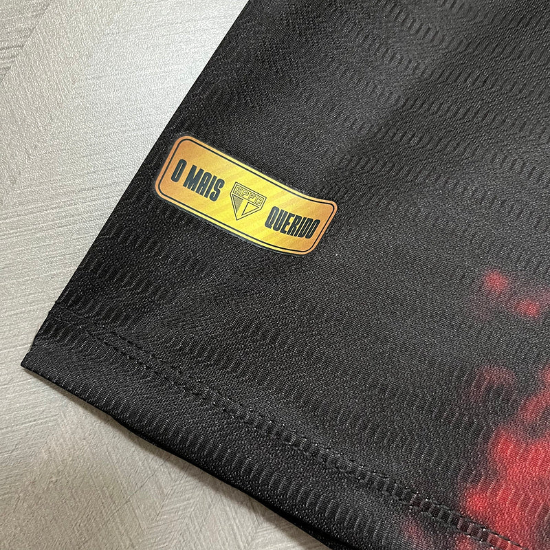 Camisa São Paulo Third 24/25 Torcedor Vermelha e Preta
