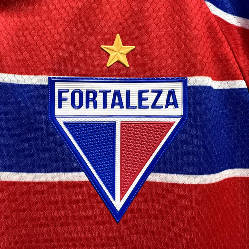 Camisa Fortaleza Home 23/24 - Torcedor Vermelha e Azul