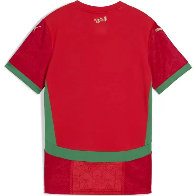 Camisa Marrocos Home 24/25 Torcedor Vermelha