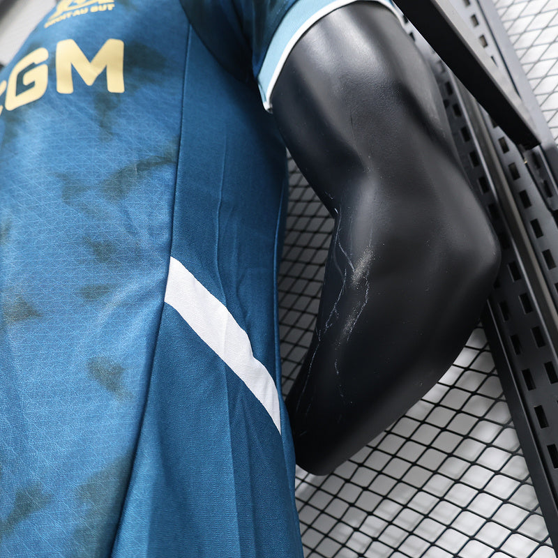 Camisa Olympique de Marseille Away 24/25 Jogador Azul