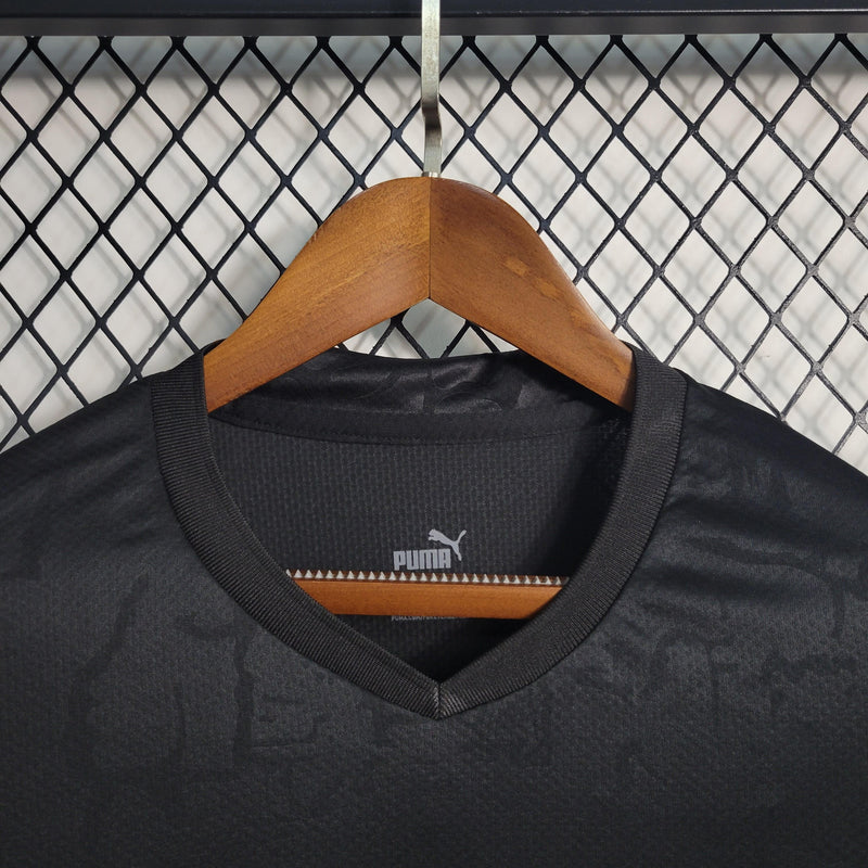 Camisa Borussia Dortmund Blackout 23/24 - Torcedor Preta