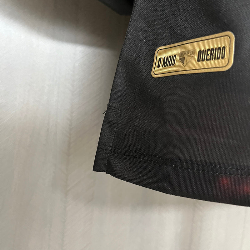 Camisa São Paulo Third 24/25 Jogador Vermelha e Preta