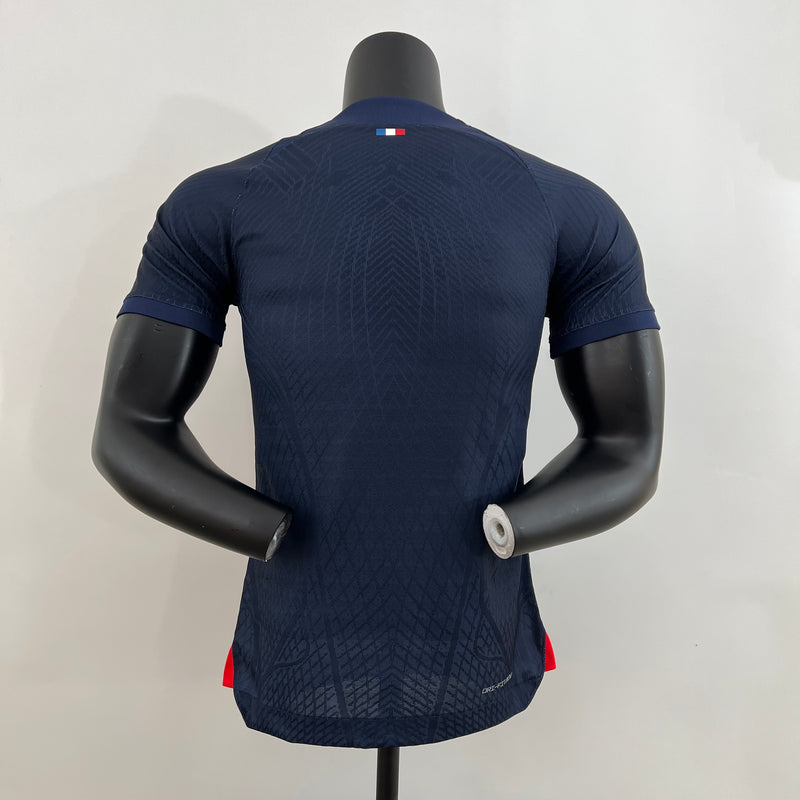 Camisa PSG Home 23/24 Jogador Azul