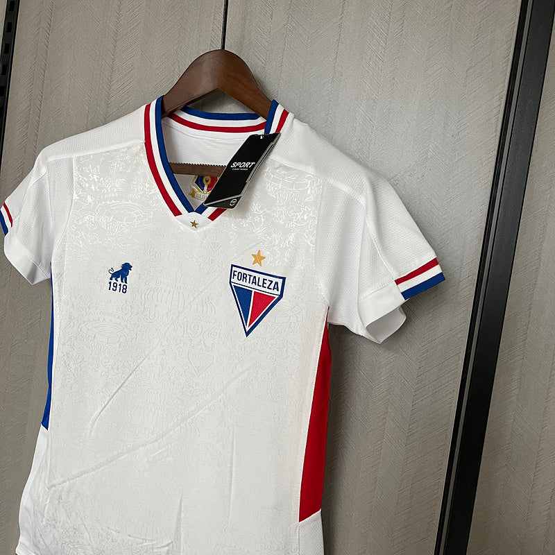 Camisa Fortaleza Away 24/25 Feminina Branca
