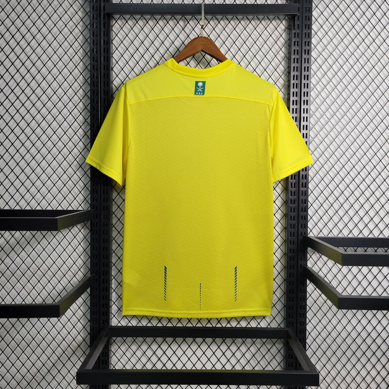 Camisa Al Nassr Home 23/24 - Torcedor Amarela