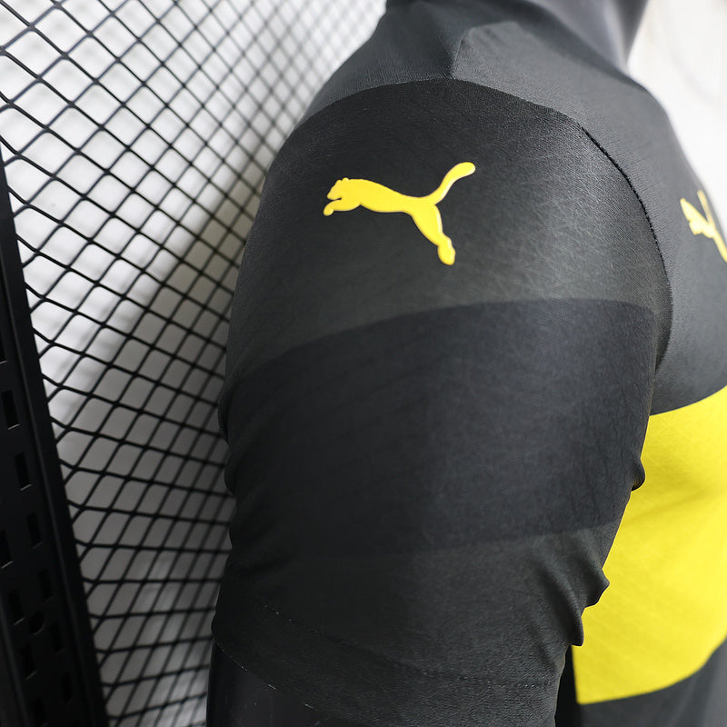 Camisa Borussia Dortmund Away 24/25 Jogador Preta