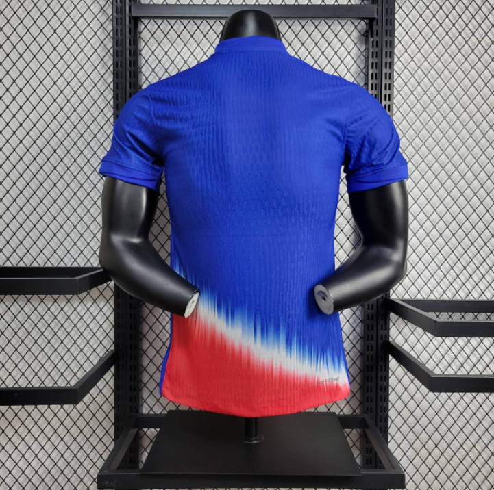 Camisa Estados Unidos Away 24/25 Jogador Azul
