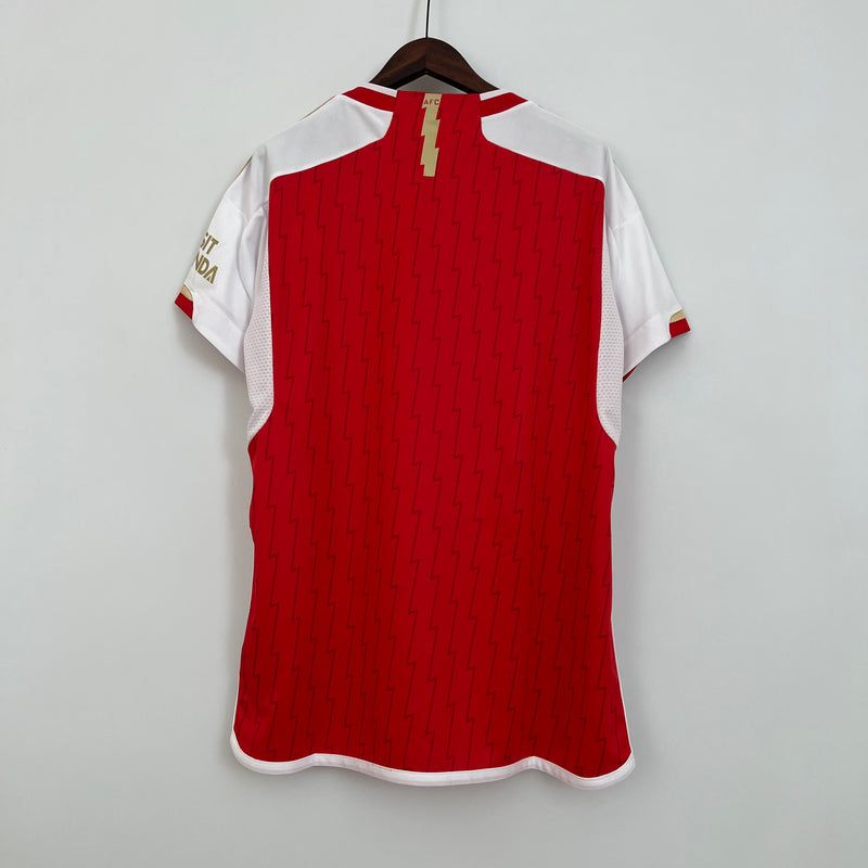 Camisa Arsenal Home 23/24 - Torcedor Vermelha