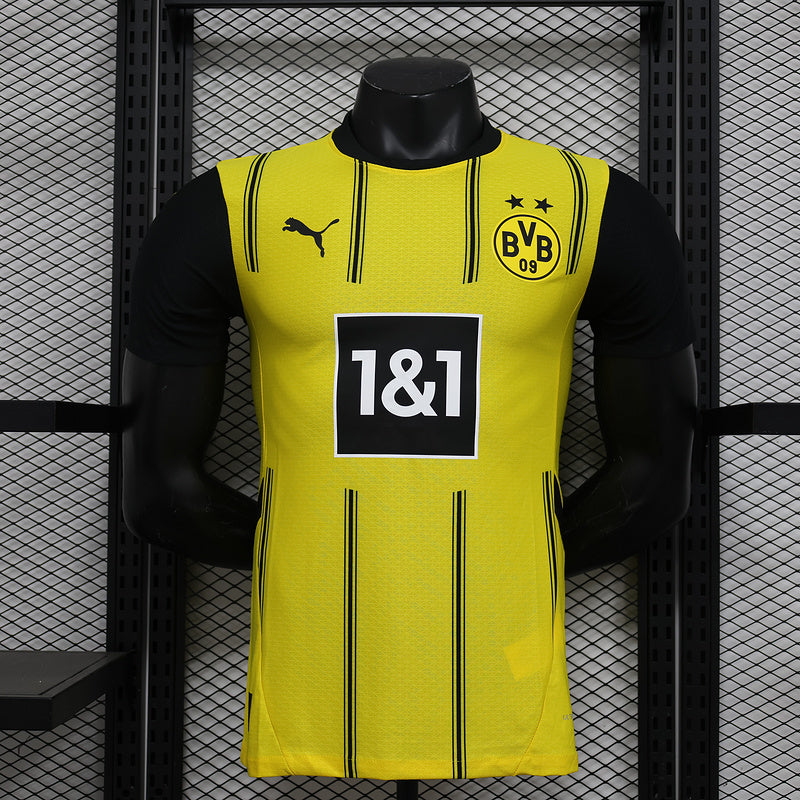 Camisa Borussia Dortmund Home 24/25 Jogador Amarela