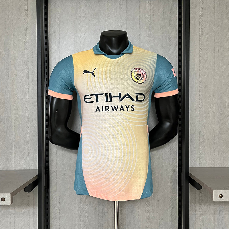 Camisa Manchester City Especial 24/25 Jogador Amarela