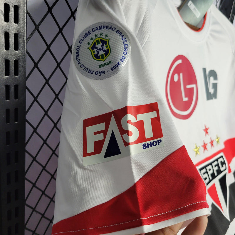 Camisa São Paulo Home Retrô 2006 - Torcedor Branca