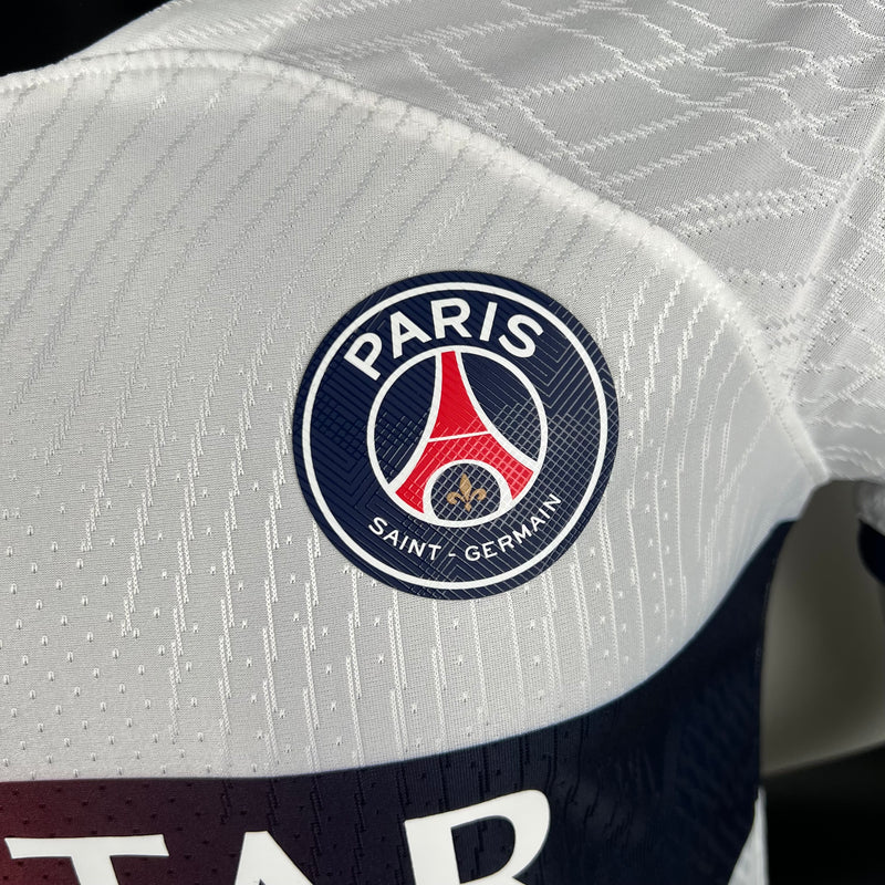 Camisa PSG Away 23/24 Jogador Branca
