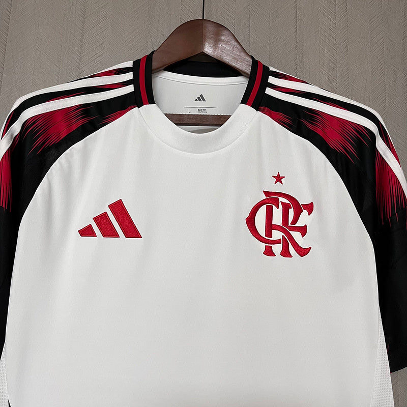 Camisa Flamengo Away 25/26 Torcedor Branca