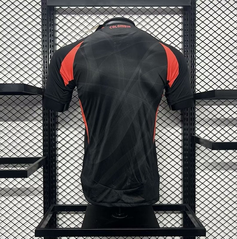 Camisa Colômbia Away 24/25 Jogador Preta