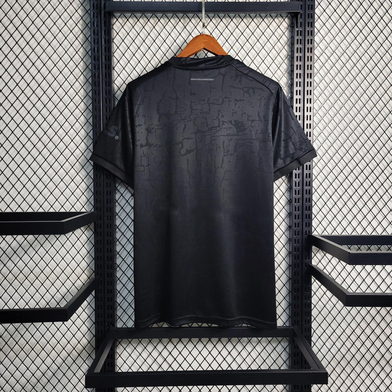 Camisa Borussia Dortmund Blackout 23/24 - Torcedor Preta