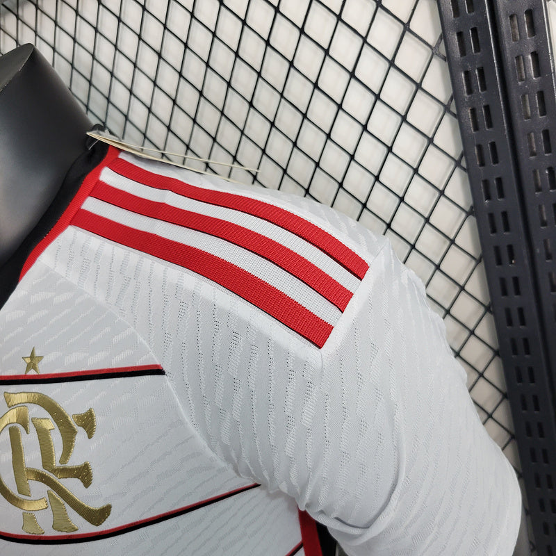 Camisa Flamengo Away 23/24 Jogador Branca