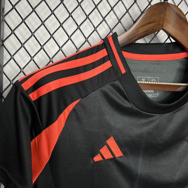 Camisa Colômbia Away 24/25 Feminina Preta