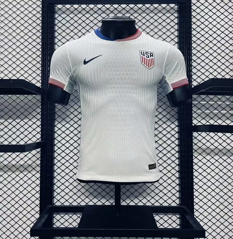 Camisa Estados Unidos Home 24/25 Jogador Branca