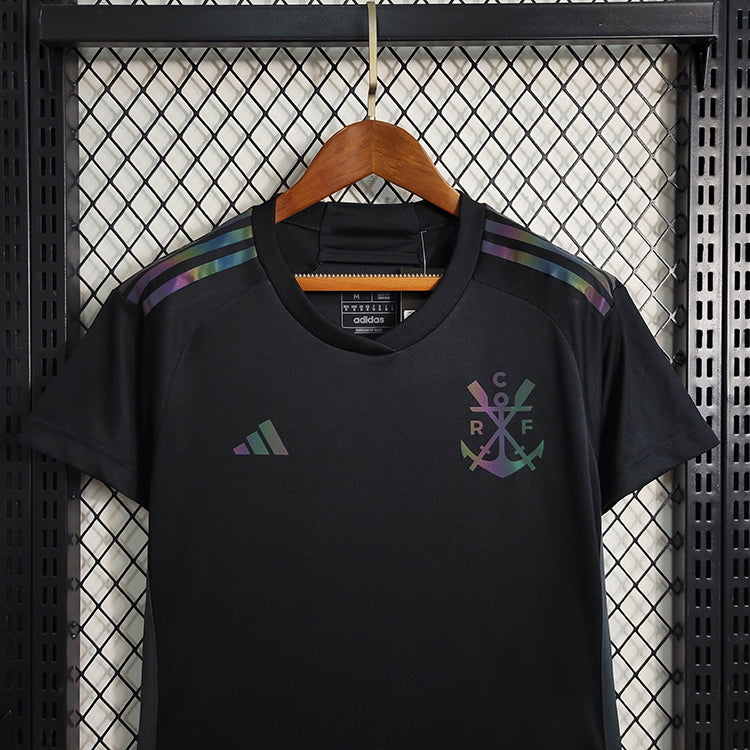 Camisa Flamengo Third 23/24 Feminina Preta