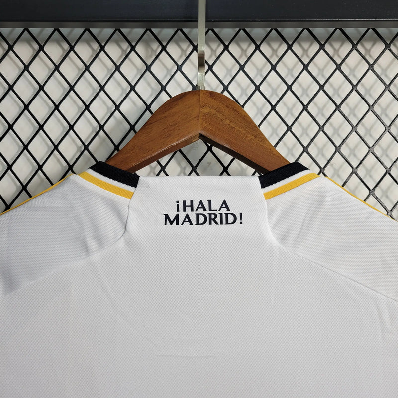 Camisa Real Madrid Home 23/24 - Torcedor Branca
