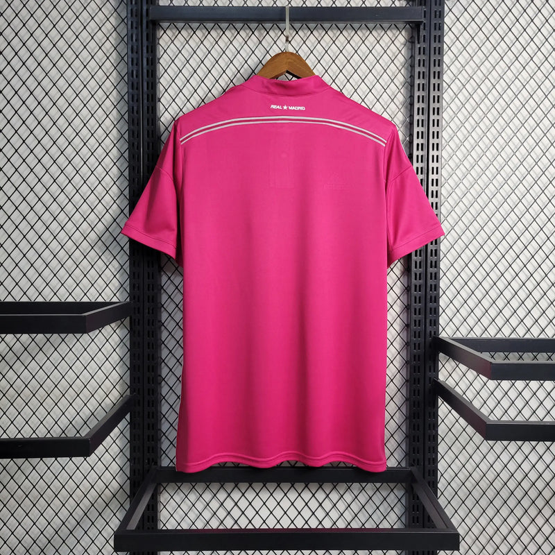 Camisa Real Madrid Away 14/15 Retrô - Torcedor Rosa