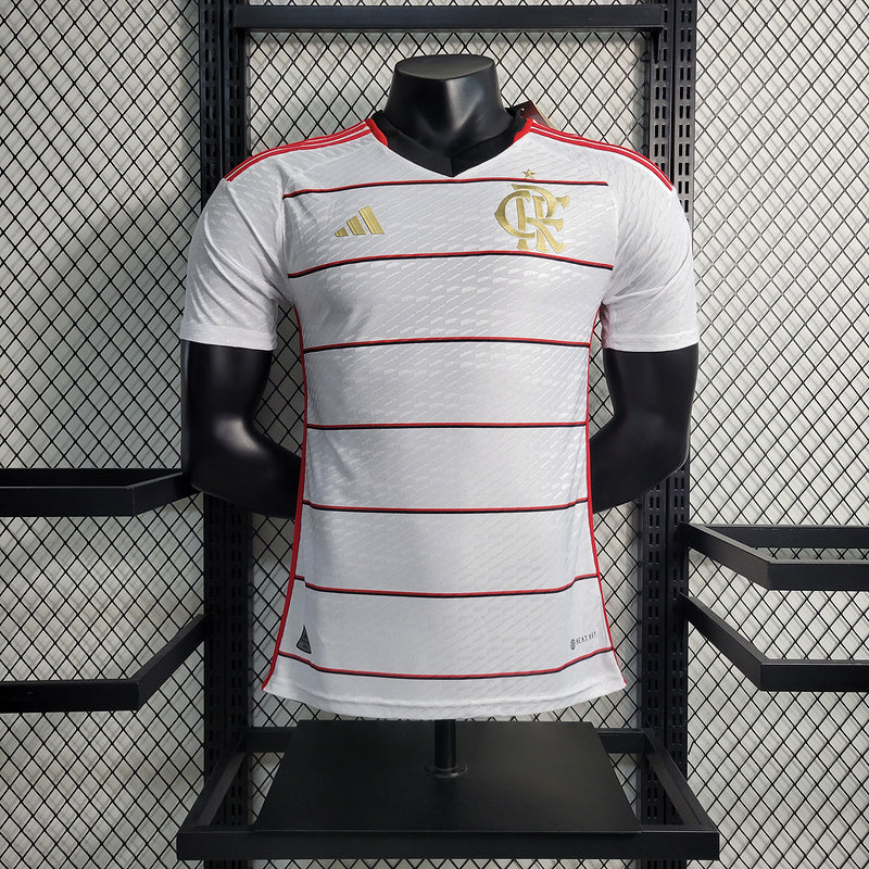 Camisa Flamengo Away 23/24 Jogador Branca