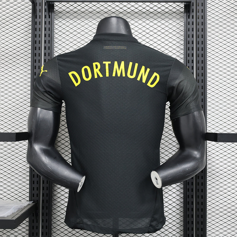 Camisa Borussia Dortmund Away 24/25 Jogador Preta