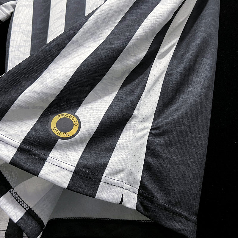 Camisa Ceará Home 23/24 Torcedor Branca e Preta