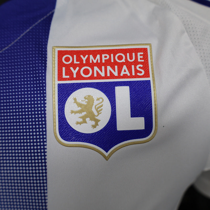Camisa Lyon Home 24/25 Jogador Branca