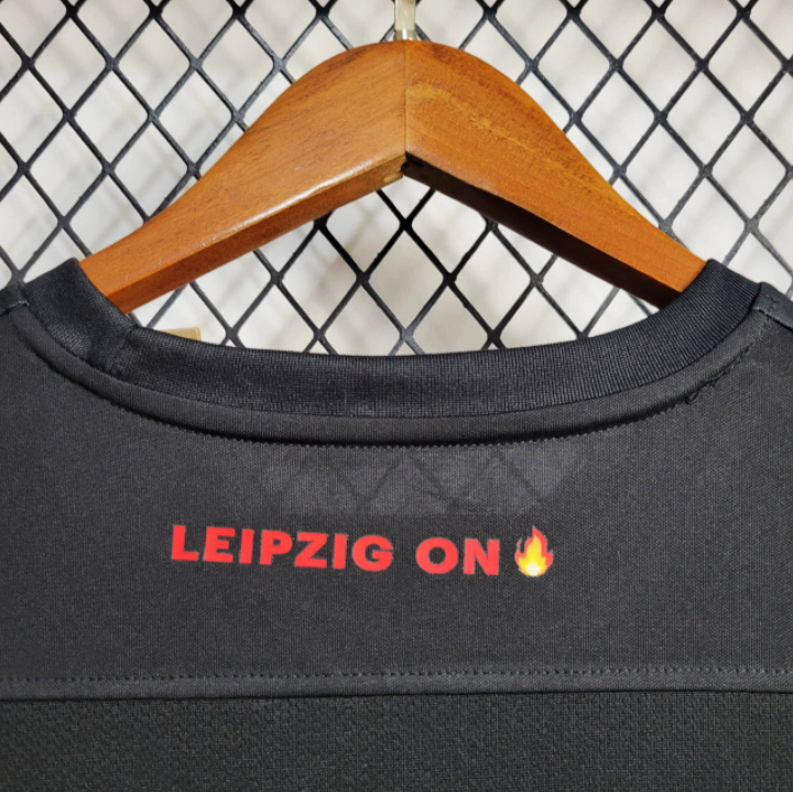 Camisa Rb Leipzig 24/25 Torcedor Preta