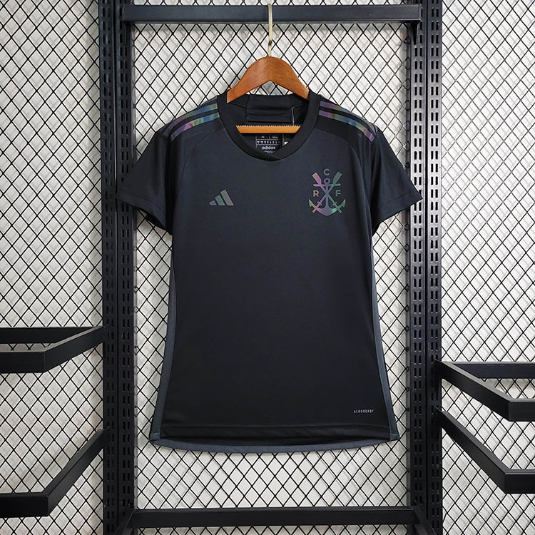 Camisa Flamengo Third 23/24 Feminina Preta
