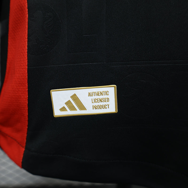 Camisa Lyon Away 24/25 - Jogador Preta