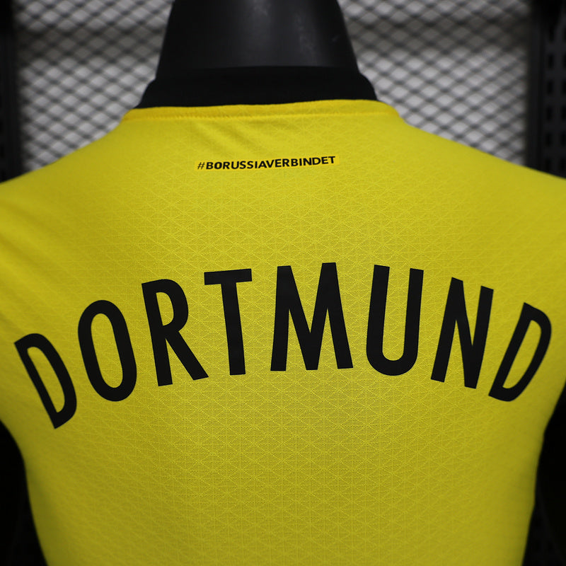 Camisa Borussia Dortmund Home 24/25 Jogador Amarela