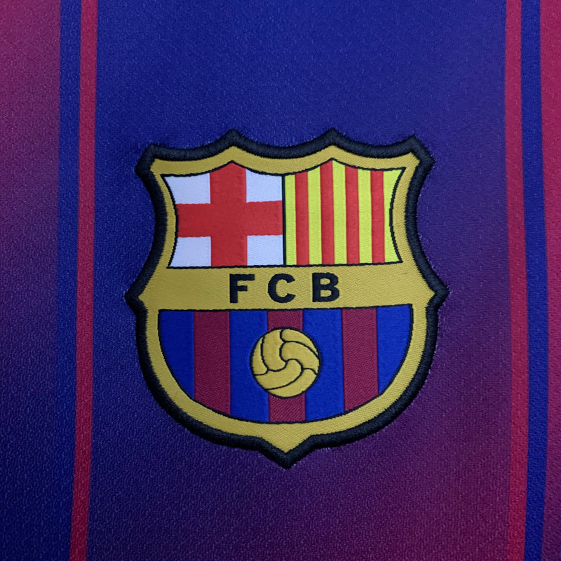 Camisa Barcelona Home 25/26 Torcedor Azul e Vermelha