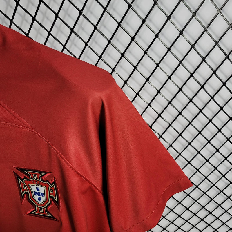 Camisa Portugal Home 22/23 - Torcedor Vermelha
